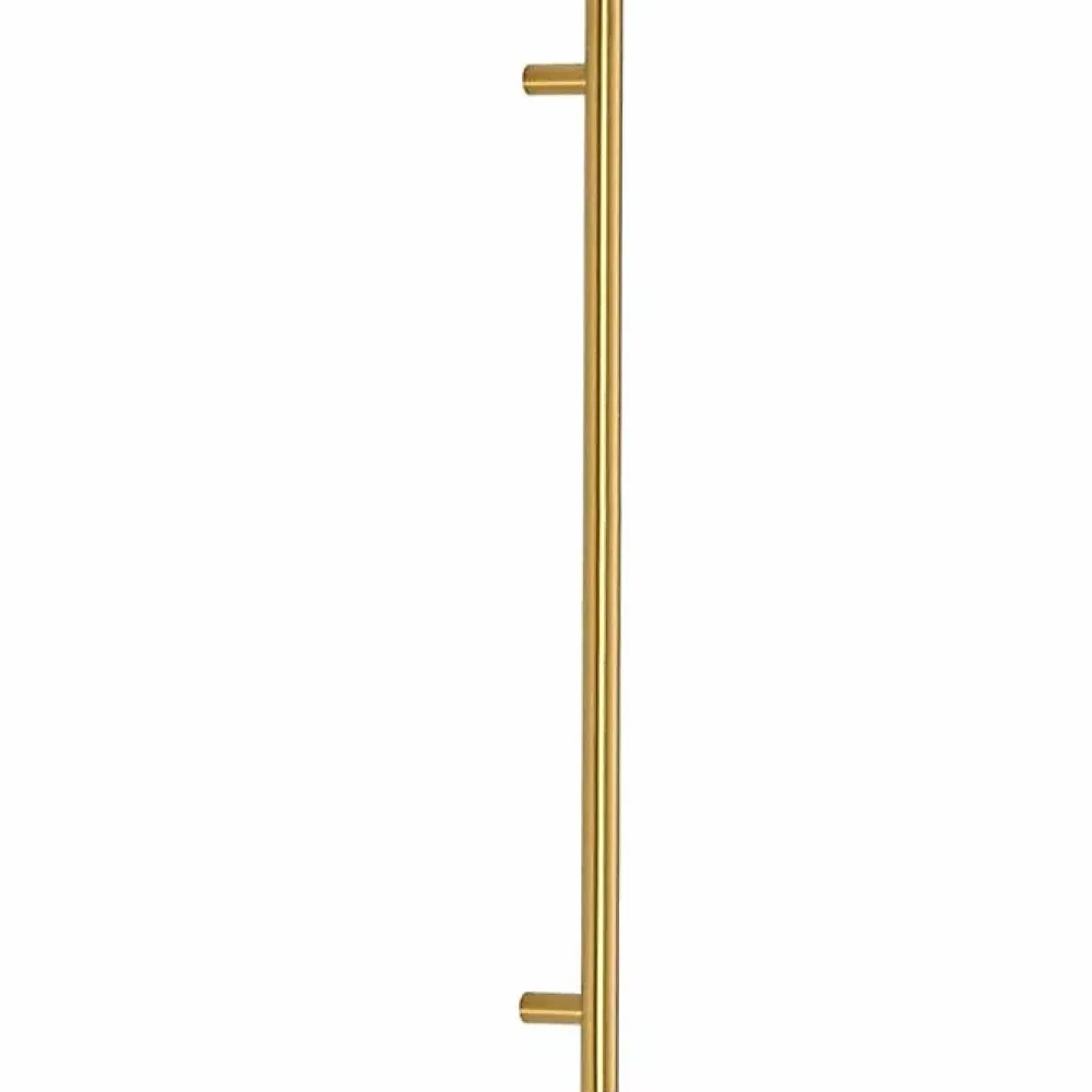 Vidaxl Poignées d armoire 5 pcs doré 480 mm acier inoxydable