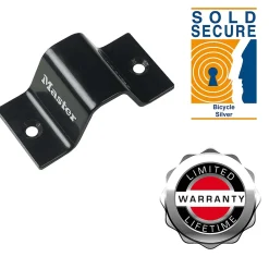 Master Lock Cadenas, Antivol-Point d'ancrage au sol/mur 1489EURDAT