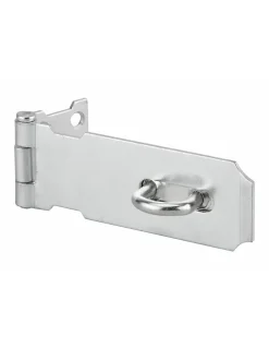 Thirard Porte cadenas, à recouvrement, acier zingué, 100mm avec vis de pose -