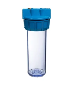 Apic Porte-filtre à eau 9 '' 3/4 - 20/27F avec cartouche lavable 60 microns, équerre et clé