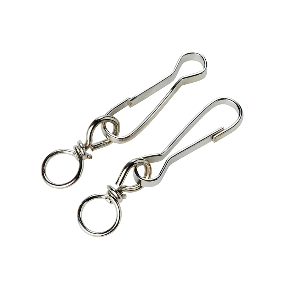 Diall Accessoire De Corde, Câble Et Chaîne-2 porte-mousquetons simple 6 cm