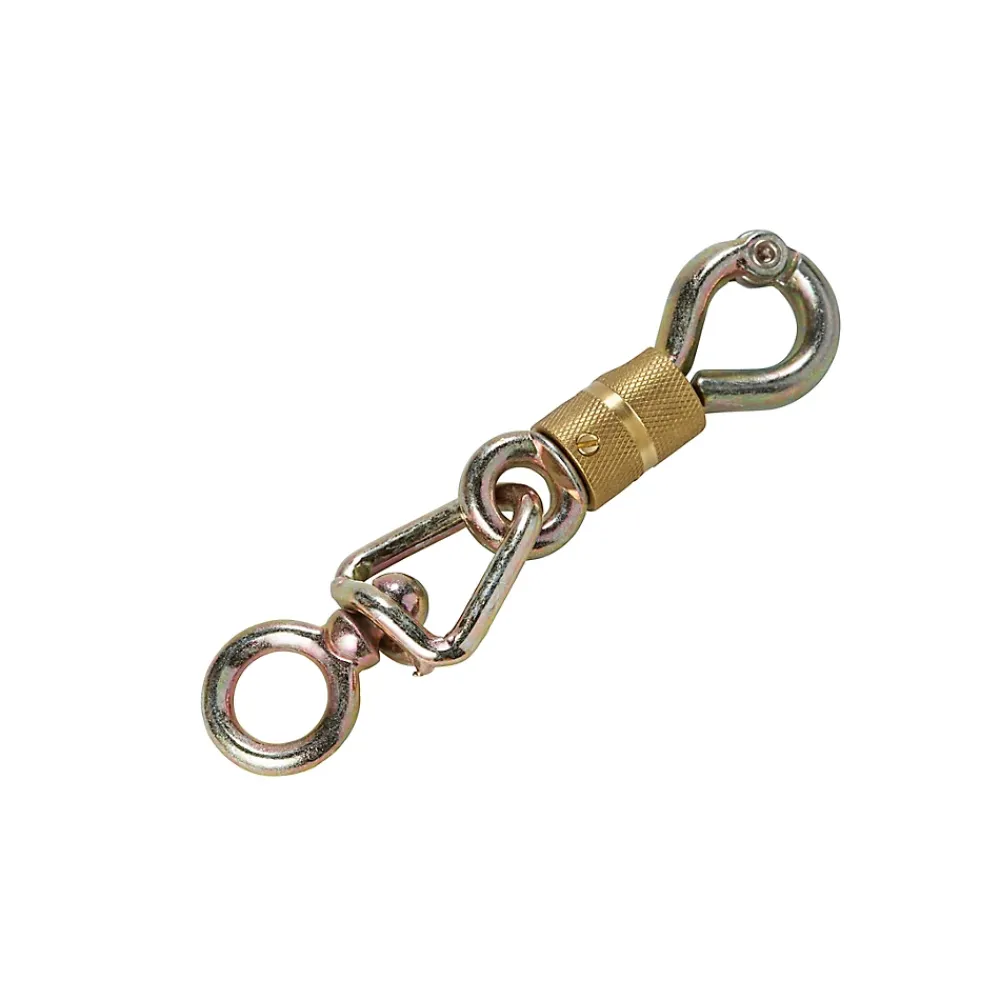 Diall Porte-mousqueton à touret 8.5 cm
