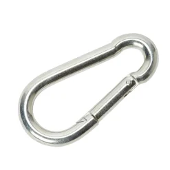 Diall Porte-mousqueton type pompier 8 cm