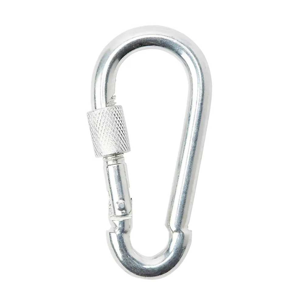 Diall Accessoire De Corde, Câble Et Chaîne-Porte-mousqueton type pompier 6 cm