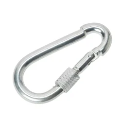 Diall Accessoire De Corde, Câble Et Chaîne-Porte-mousqueton type pompier 6 cm