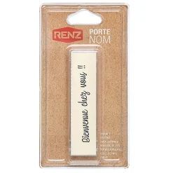 Renz Boîte Aux Lettres 2 Portes-Porte-nom normalisé à encliqueter