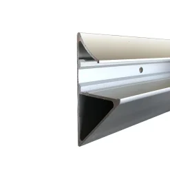 Homewell Porte tablette alu, Lg 1000mm (Anodisé argent)