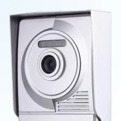 BT SECURITY Portier interphone vidéo classic 4 fils - 1 appartement - 1 écran noir 7" - avec mémoire photos - avec lecteur de badge