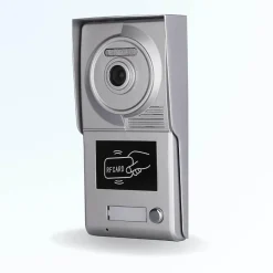 BT SECURITY Visiophone-Portier interphone vidéo classic 4 fils - 1 appartement - 2 écrans noirs 7