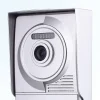 BT SECURITY Portier interphone vidéo classic 4 fils - 4 appartements - 4 écrans blancs 7" - avec mémoire photos
