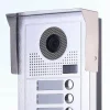 BT SECURITY Portier interphone vidéo modern 2 fils - 1 appartement - 1 écran noir - avec lecteur de badge