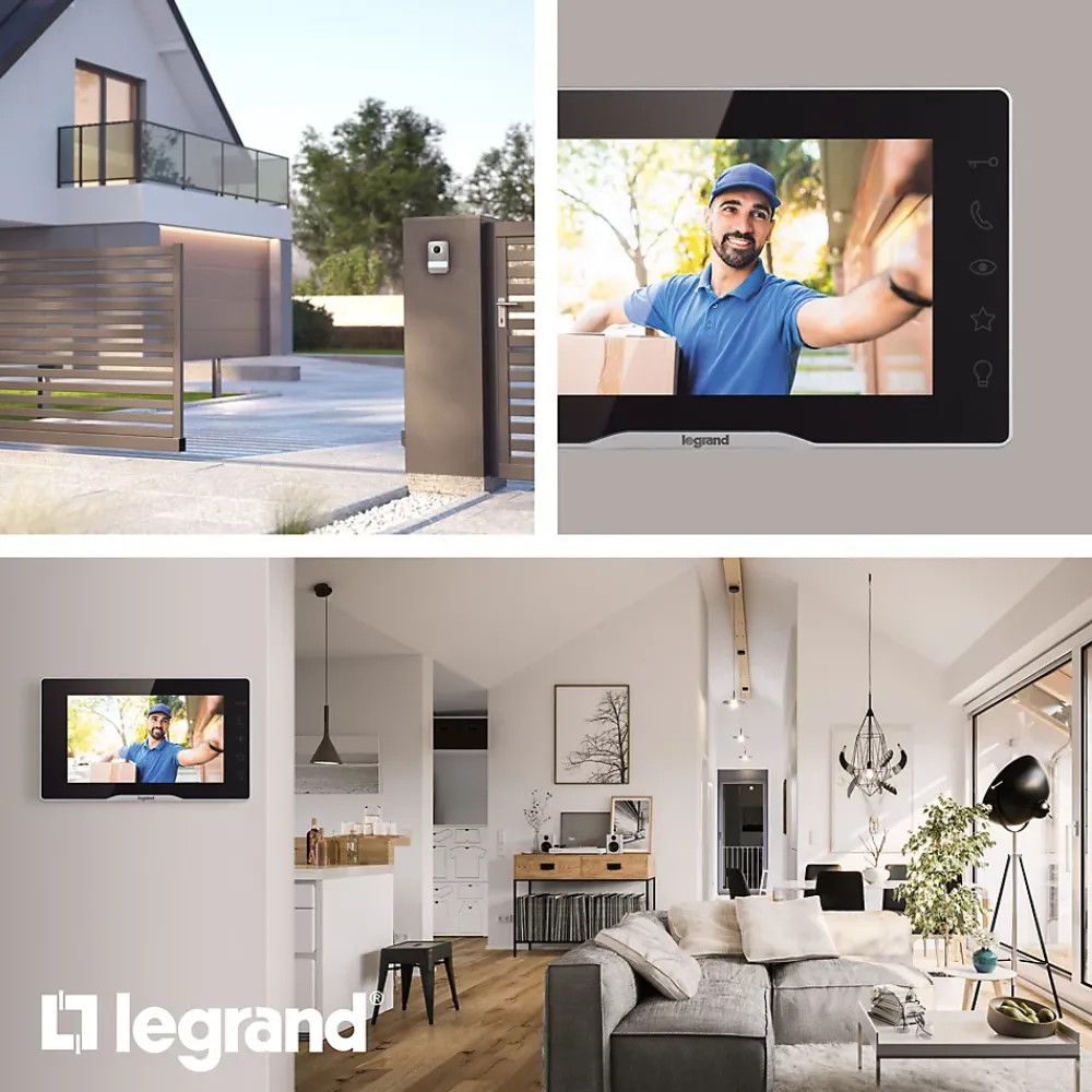 Legrand Portier visiophone Easy kit Plus écran 7"
