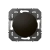 Legrand Interrupteur Encastrable-Poussoir simple Dooxie 0 952 64 noir 6A 250V