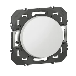 Legrand Interrupteur Encastrable-Poussoir simple Dooxie blanc
