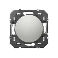 Legrand Interrupteur Encastrable-Poussoir simple Dooxie aluminium