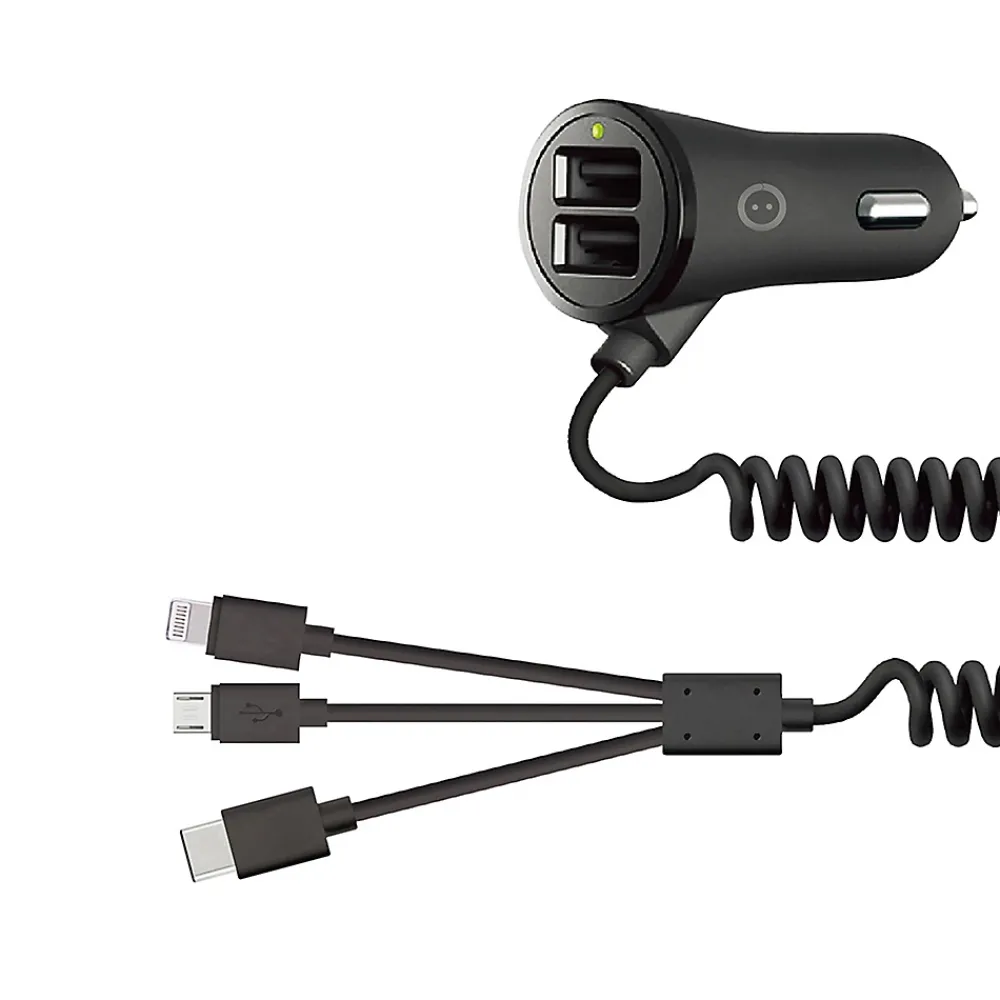 Watt & Co Prise allume cigare 2 ports USB + prises Watt&Co