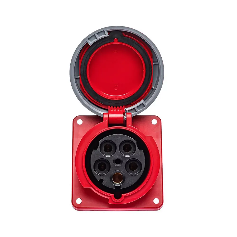 Ide Prise 125a Tétrapolaire 3p+n+t Encastrable - étanche Ip67 -