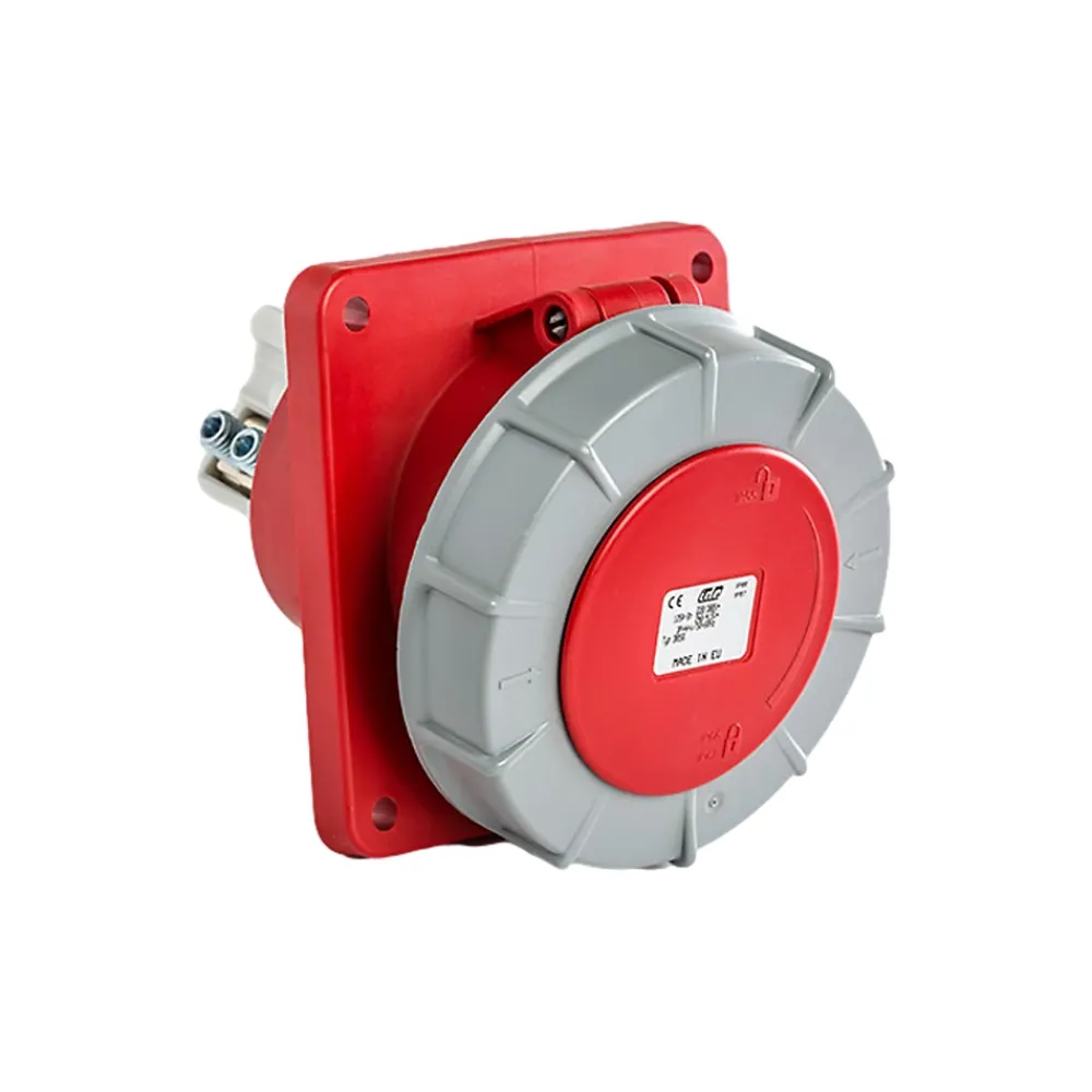Ide Prise 125a Tétrapolaire 3p+n+t Encastrable - étanche Ip67 -