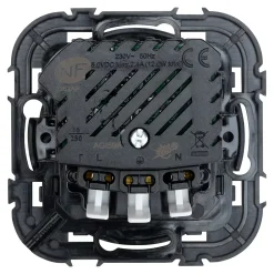 Jacobsen Prise avec terre Espen noir à composer + 1xUSB-A + 1xUSB-C