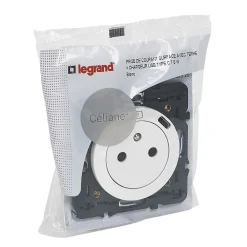 Legrand Prise Encastrable-Prise Céliane + 1 prise USB-C bloc blanc