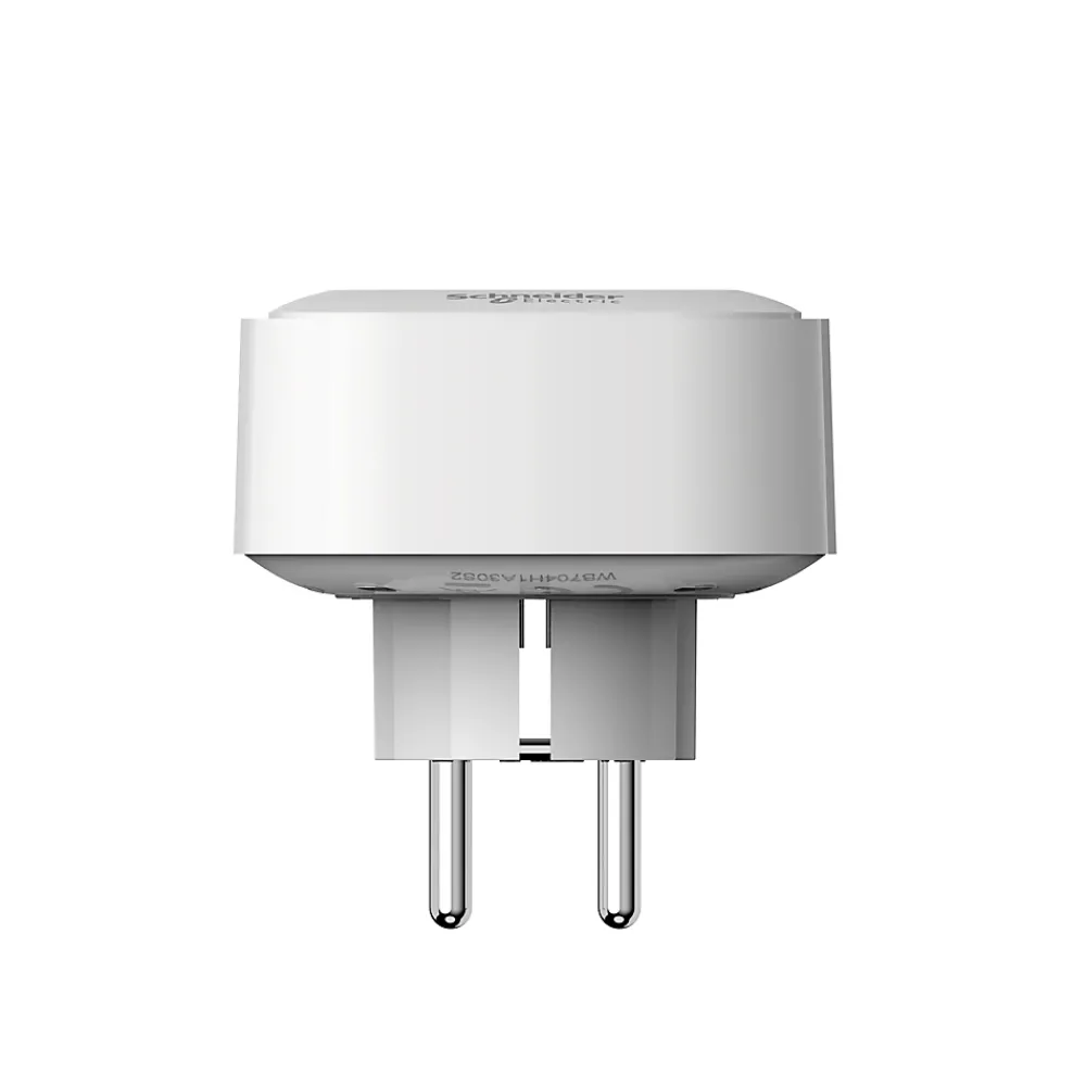 Schneider Electric Prise connectée et répéteur Wiser blanc