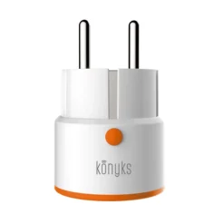 Konyks Commande De L'Éclairage-Prise connectée Wifi/Bluetooth avec compteur de consommation 16A (type E/F)