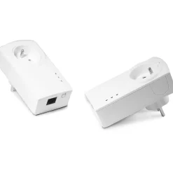 Avidsen Routeur Et Extension Wifi-Prise CPL gigogne 500 MBPS - Fiche FR , lot de 2