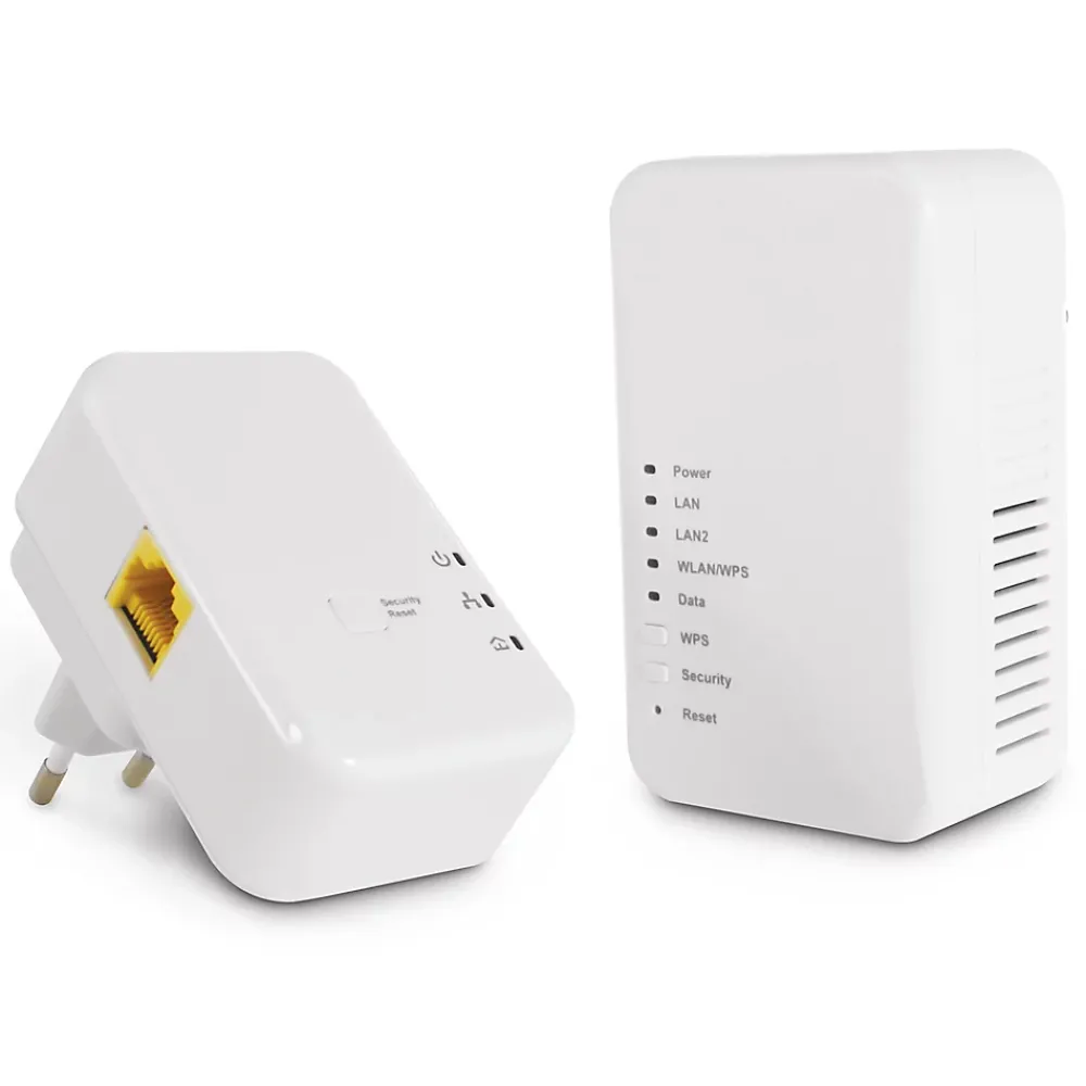 Avidsen Routeur Et Extension Wifi|Câble Et Connectique Réseau-Prise CPL + répéteur Wifi 500 MBPS - Fiche FR/SH