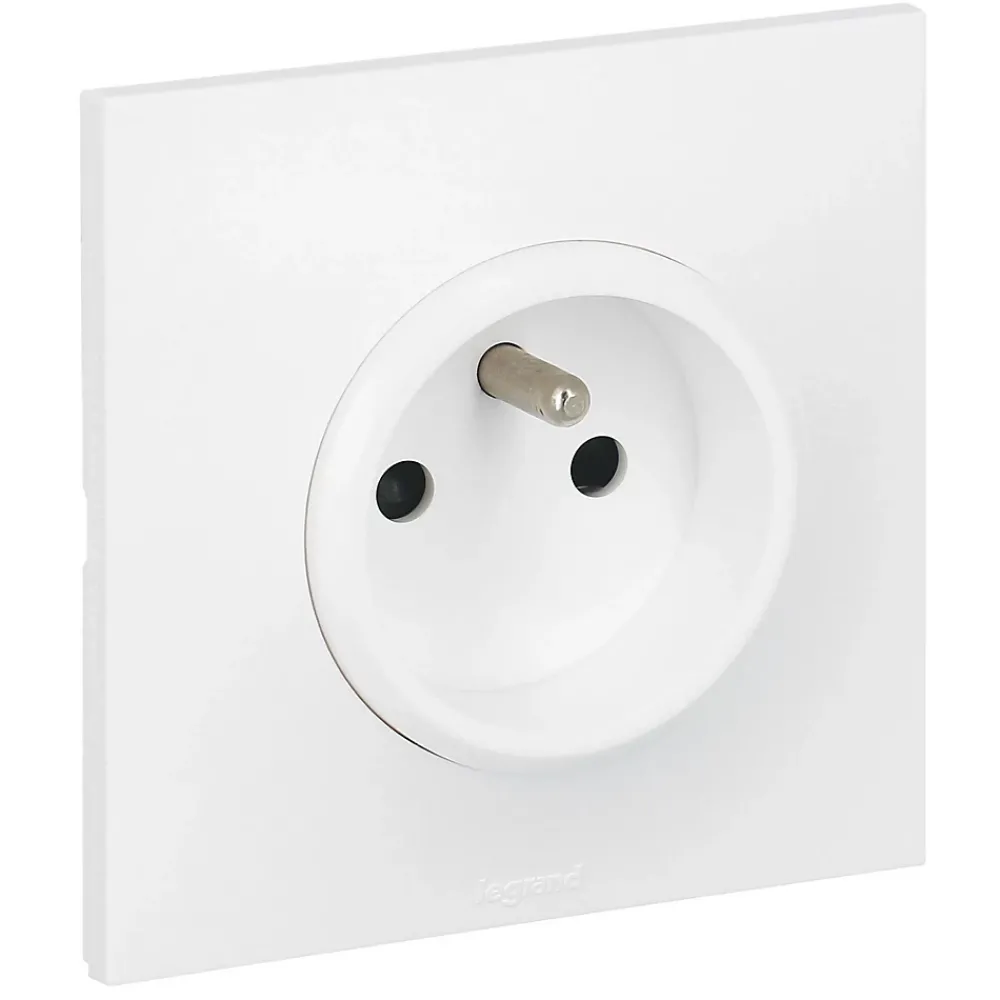 Legrand Prise Encastrable-Prise de courant avec terre Neptune 0 913 30 couleur blanc 16 A 250 V