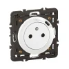 Legrand Prise de courant avec terre + 1 USB-C Céliane blanc