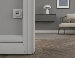Fontini Prise de courant Neo Evo couleur blanc montage en saillie