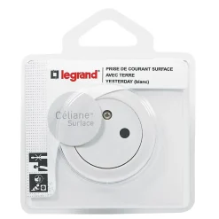 Legrand Prise de courant 2 pôle+terre 16 A Céliane