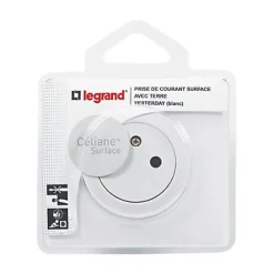 Legrand Prise de courant 2 pôle+terre 16 A Céliane