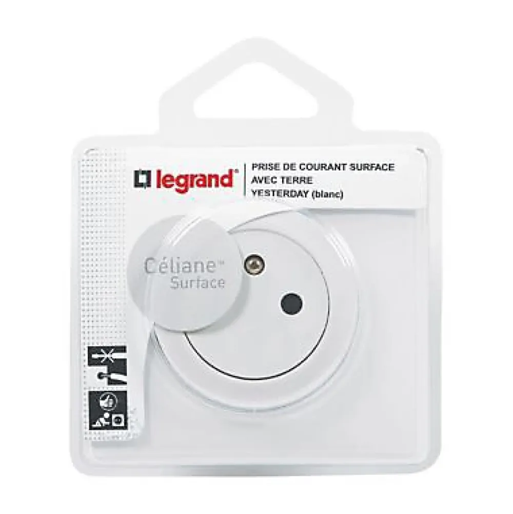 Legrand Prise de courant 2 pôle+terre 16 A Céliane