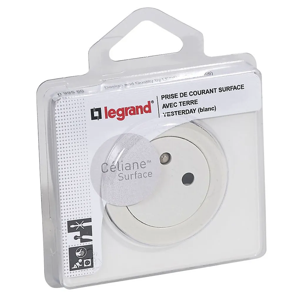 Legrand Prise de courant 2 pôle+terre 16 A Céliane