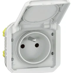 Legrand Prise Encastrable-Prise de courant étanche - Plexo - Composable - - 2P+T - 16 A - Blanc - IP55