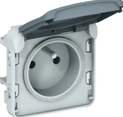 Legrand Interrupteur Étanche-Prise de courant étanche 2P+T PLEXO composable - - 069551