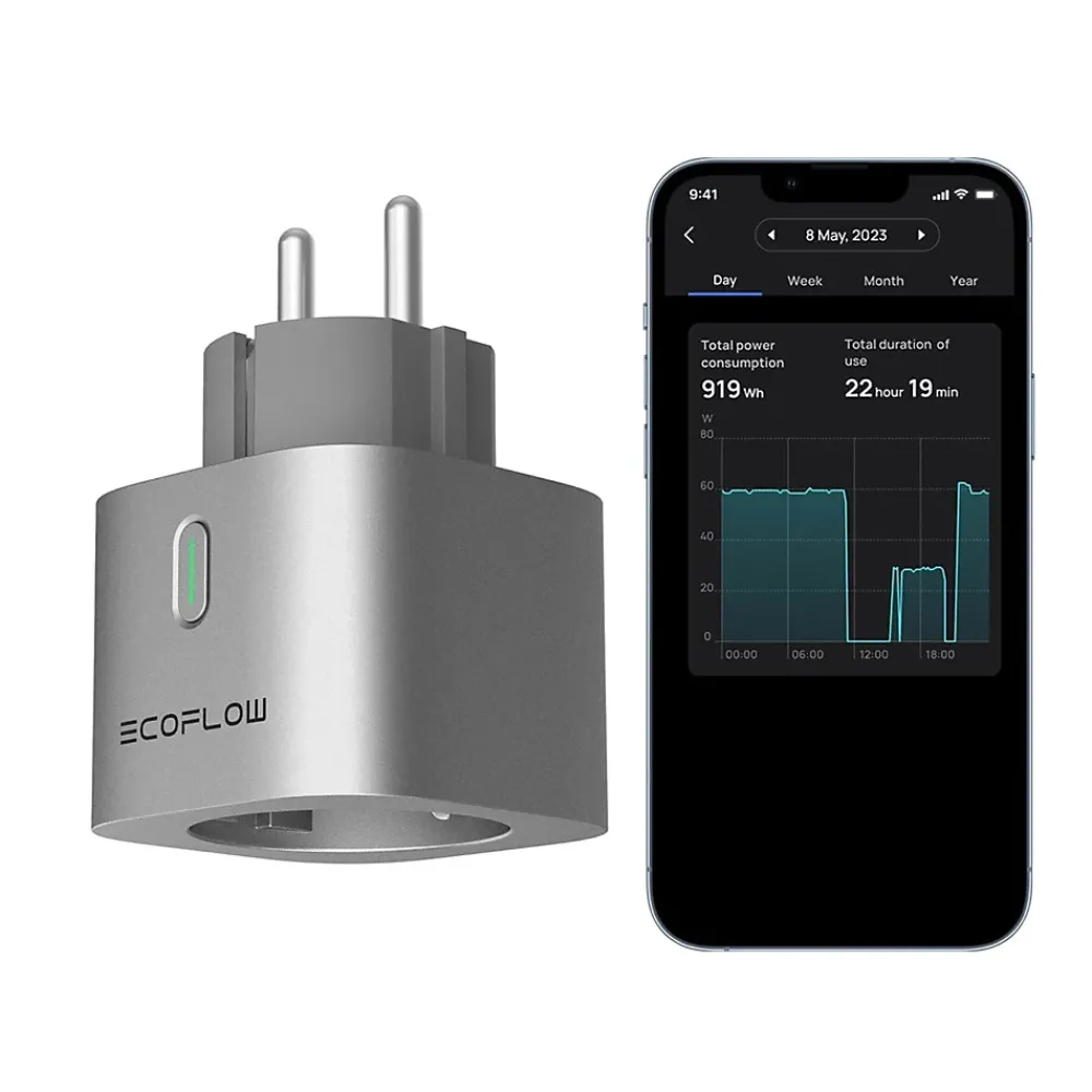 EcoFlow Station Électrique-Prise de suivi de consommation Powerstream