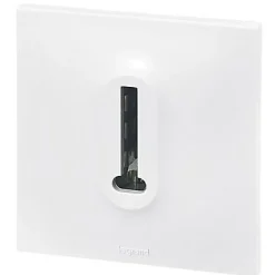 Legrand Prise Encastrable-Prise de téléphone Neptune plastique blanc mat