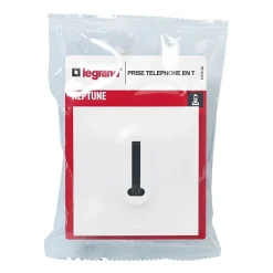 Legrand Prise Encastrable-Prise de téléphone Neptune plastique blanc mat