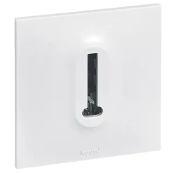Legrand Prise Encastrable-Prise de téléphone Neptune plastique blanc mat