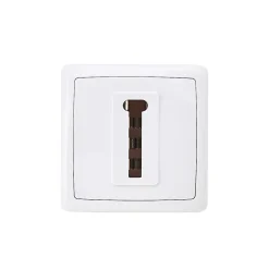 Jacobsen Prise de téléphone monobloc en saillie Sigurd blanc complet