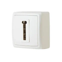 Jacobsen Prise de téléphone monobloc en saillie Sigurd blanc complet