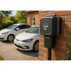 Protec Prise Easy Charge IP55 3,6 kW + interrupteur diff + disjoncteur