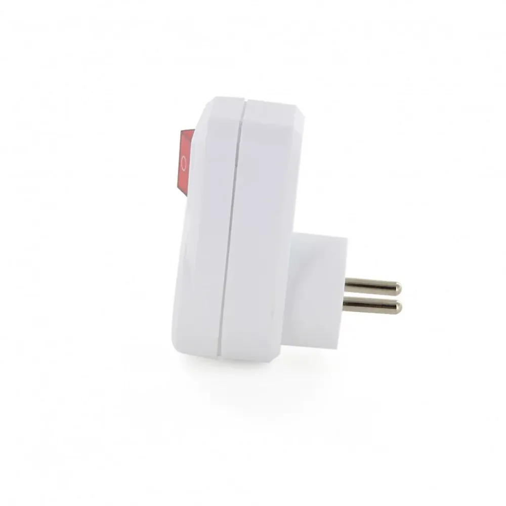 Chacon Prise En Saillie-Prise Easy Switch On/Off 16A 3500W Blanc -