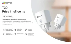 Ezviz Commande De L'Éclairage-Prise intelligente connectée T30