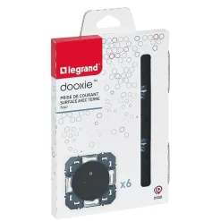 Legrand Prise Dooxie, lot de 6 pièces
