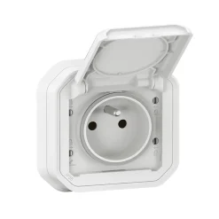 Legrand Prise Plexo blanc à griffes 220V