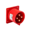 Ide Prise Male Encastrable Triphasé 32a 3p+t 380v - 4 Broches - étanche Ip44 -
