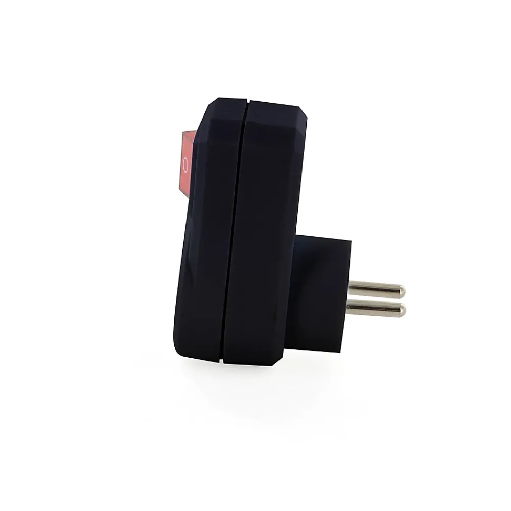 Chacon Prise Étanche-Prise On/Off - Easy Switch - Noir -